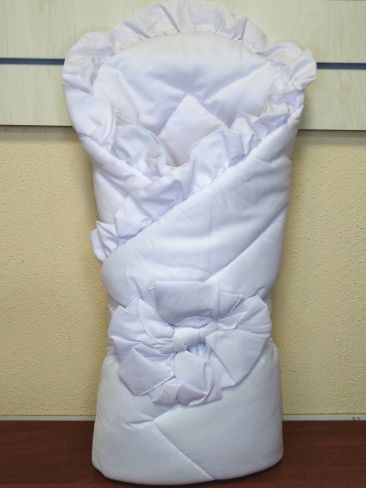 Конверт-одеяло на выписку Бант светло-сиреневый