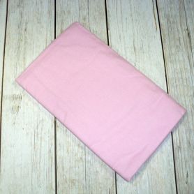 Пеленка фланелевая однотонная розовая