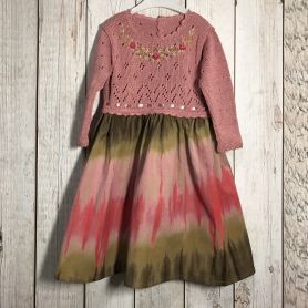 Платье для девочки Огонек, 3-4 года