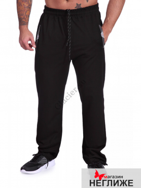 Спортивные брюки мод 706 черные