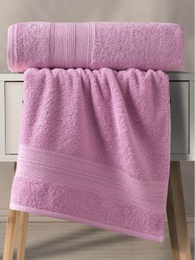 Комплект полотенец Solid розовый