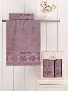 Комплект полотенец Rebeka светлая лаванда